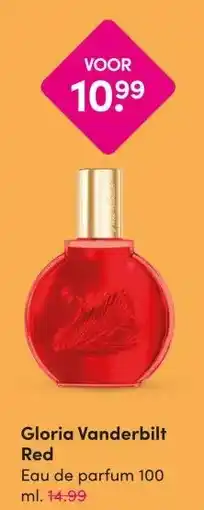 DA Gloria Vanderbilt Red aanbieding