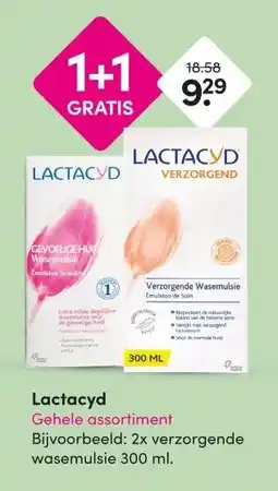 DA Lactacyd Gehele assortiment aanbieding