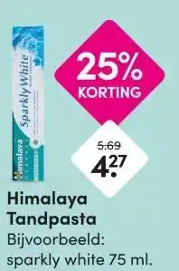 DA Himalaya Tandpasta aanbieding