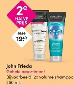 DA John Frieda Gehele assortiment aanbieding