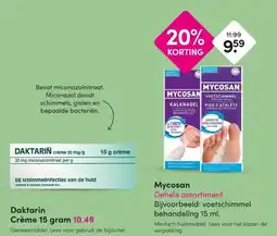 DA Daktarin Crème 15 gram aanbieding