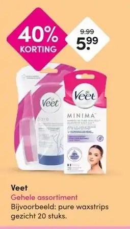 DA Veet Gehele assortiment aanbieding