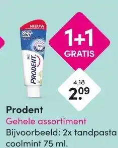 DA Prodent Gehele assortiment aanbieding