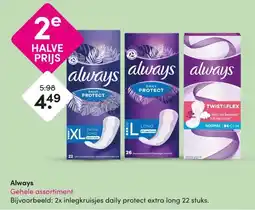 DA Always Gehele assortiment aanbieding