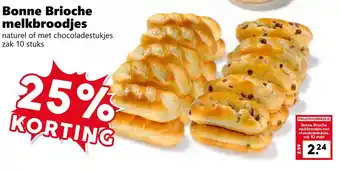 Coop Bonne Brioche melkbroodjes aanbieding