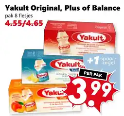 Coop Yakult Original, Plus of Balance aanbieding