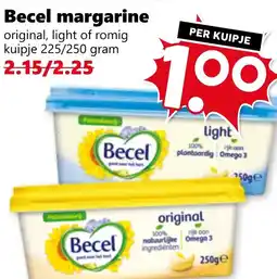 Coop Becel margarine aanbieding