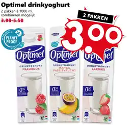 Coop Optimel drinkyoghurt aanbieding