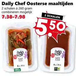 Coop Daily Chef Oosterse maaltijden aanbieding