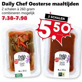 Coop Daily Chef Oosterse maaltijden aanbieding
