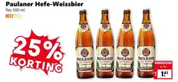 Coop Paulaner Hefe-Weissbier aanbieding