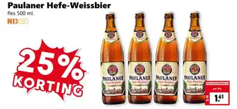 Coop Paulaner Hefe-Weissbier aanbieding