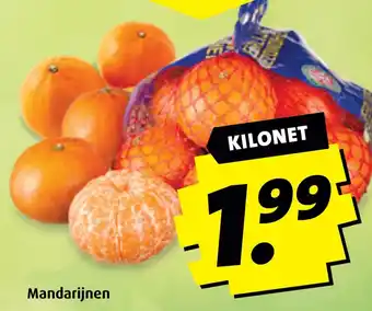 Boni Mandarijnen aanbieding