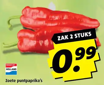 Boni Zoete puntpaprika's aanbieding