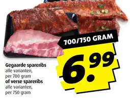 Boni Gegaarde spareribs of verse spareribs aanbieding