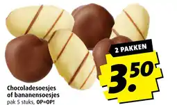 Boni Chocoladesoesjes of bananensoesjes aanbieding