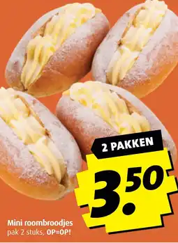 Boni Mini roombroodjes aanbieding