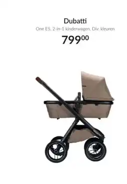 Babypark Dubatti One E5 aanbieding