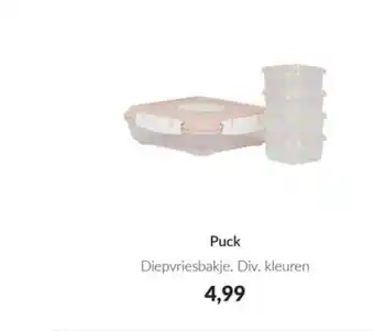 Babypark Puck Diepvriesbakje aanbieding