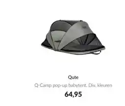 Babypark Qute Q-Camp pop-up babytent aanbieding