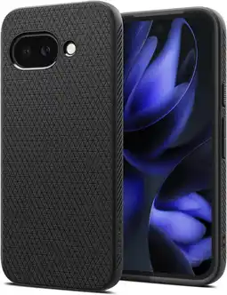 Amazon Spigen Liquid Air Case voor Google Pixel 9a hoesje -Zwart aanbieding