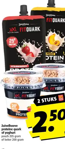 Boni Zuivelhoeve proteïne quark of yoghurt aanbieding