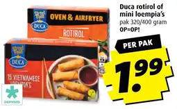 Boni Duca rotirol of mini loempia's aanbieding