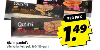 Boni Qizini panini's aanbieding