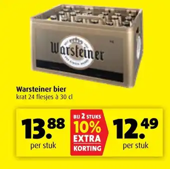 Boni Warsteiner bier aanbieding
