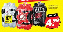 Boni First Choice cola aanbieding
