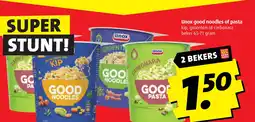 Boni Unox good noodles of pasta aanbieding