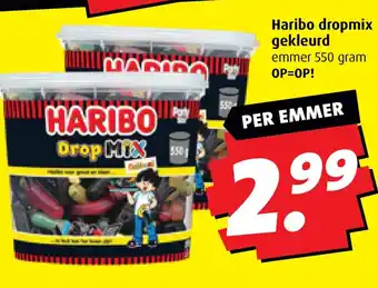 Boni Haribo dropmix gekleurd aanbieding