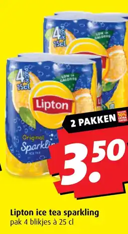 Boni Lipton ice tea sparkling aanbieding