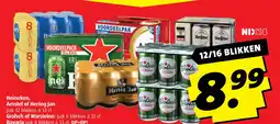 Boni Heineken, Amstel of Hertog Jan Grolsch of Warsteiner aanbieding