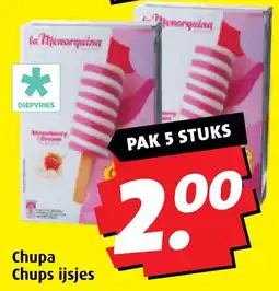 Boni Chupa Chups ijsjes aanbieding