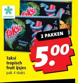 Boni Taksi tropisch fruit ijsjes aanbieding