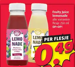 Boni Fruity Juice lemonade aanbieding