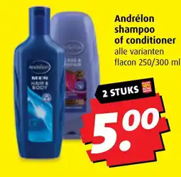Boni Andrélon shampoo of conditioner aanbieding