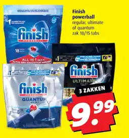 Boni Finish powerball aanbieding
