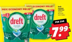 Boni Dreft vaatwas tabletten aanbieding