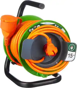 Amazon Electraline Electralinehaspel voor tuin, groen 15 M groen aanbieding