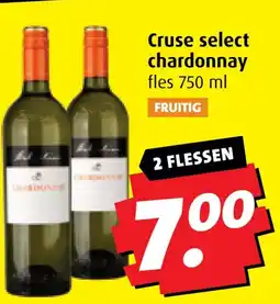 Boni Cruse select chardonnay aanbieding