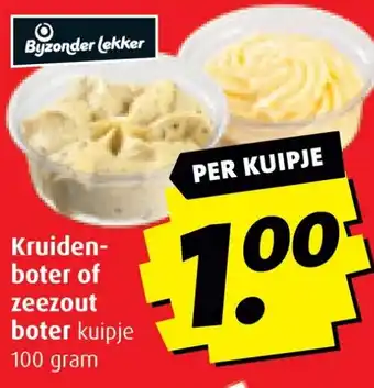 Boni Kruiden boter of zeezout boter aanbieding