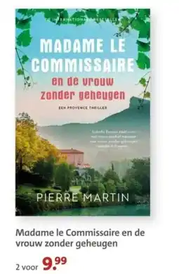 Bruna Madame le Commissaire en de vrouw zonder geheugen aanbieding
