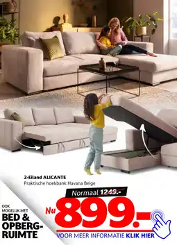 Seats and Sofas 2-Eiland ALICANTE aanbieding