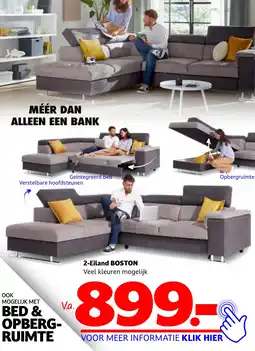 Seats and Sofas 2-Eiland BOSTON aanbieding