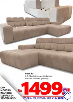 Seats and Sofas BOLANO aanbieding