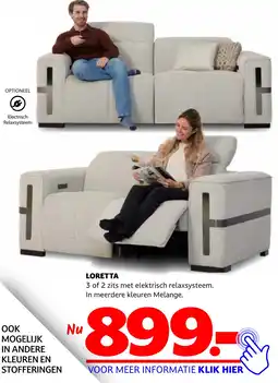 Seats and Sofas Loretta aanbieding