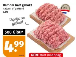 Poiesz Half om half gehakt aanbieding