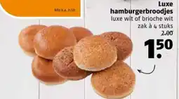 Poiesz Luxe hamburgerbroodjes aanbieding